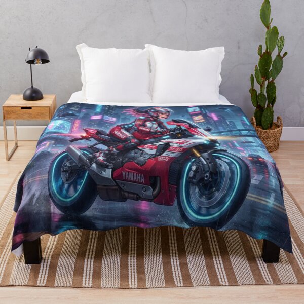 Item preview, Neo Tokyo Cyberpunk Motorcycle Ride designed and sold by JMAVILA ART.