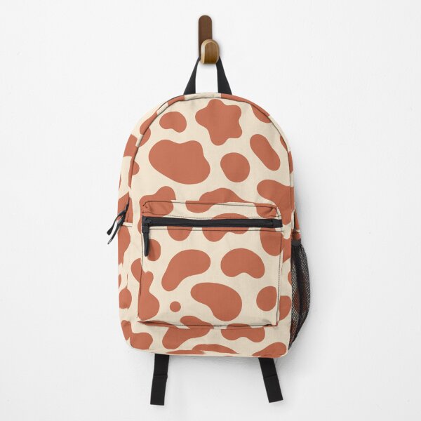 Item preview, Terracotta Western Trend Cow Print Pattern designed and sold by teeperfect.