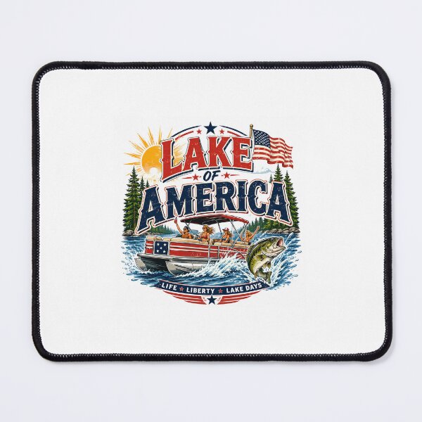 Item preview, Lake America T-Shirt | Funny USA Lake Shirt | Patriotic Great Lakes Tee | Lake Ontario Parody Shirt designed and sold by OFF-CTR.