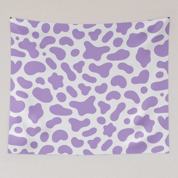 Item preview, Lavender Cow Print Pattern designed and sold by teeperfect.