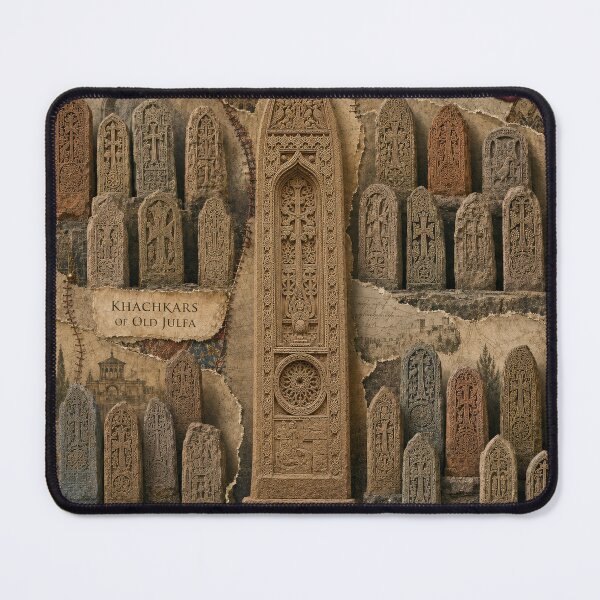 Item preview, Old Julfa Khachkars Memorial Collage designed and sold by Qenlo.