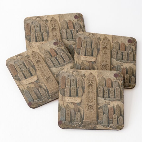 Item preview, Old Julfa Khachkars Memorial Collage designed and sold by Qenlo.