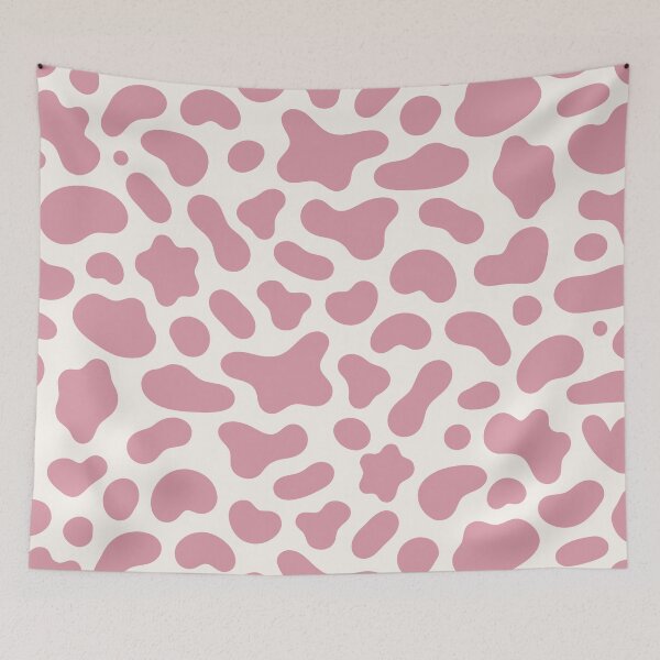 Item preview, Pink Cow Print Feminine Aesthetic Pattern designed and sold by teeperfect.
