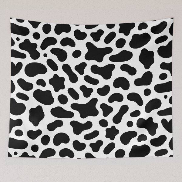 Item preview, Black White Cow Print Pattern designed and sold by teeperfect.