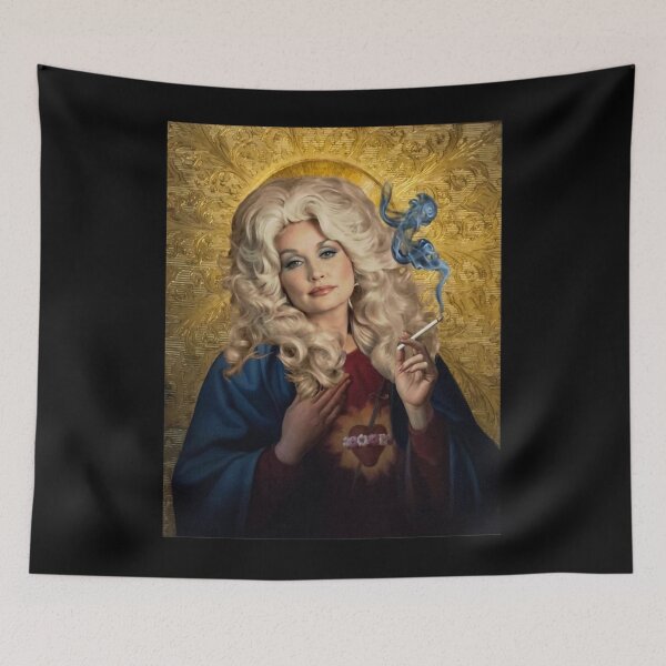 Item preview, Dolly Parton Memorial 1946 - 2026 Tribute, Dolly Parton, Dolly, Dolly Parton RIP, Dolly Parton Memorial, In Loving Memory Dolly Parton, Dolly Parton Memorial - Saint Dolly Parton designed and sold by EllyDinico.