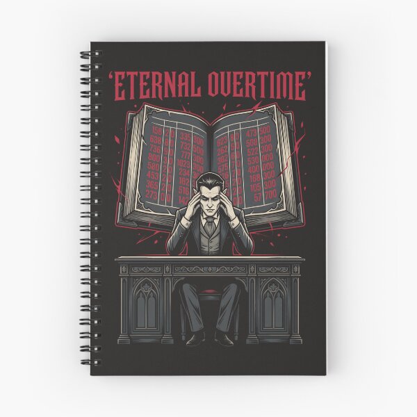 Item preview, Eternal Overtime - Accountant Humor Corporate Burnout Graphic designed and sold by SplashTastic.