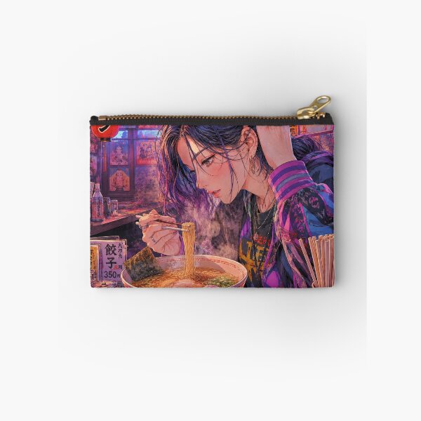 Item preview, Neon Ramen Nights – Retro Tokyo Slurp designed and sold by アミヤジャ.