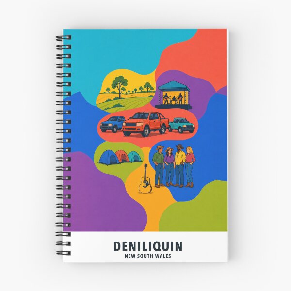 Item preview, Deniliquin Ute Muster and Country Music designed and sold by Print My Town.