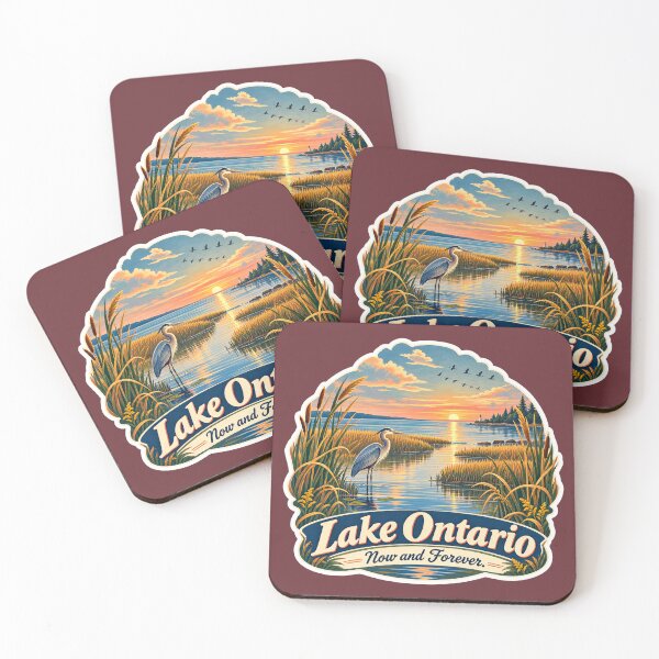 Item preview, Lake Ontario Forever Defending Canadian Sovereignty Scenic Prints designed and sold by PinUpPizzazz.