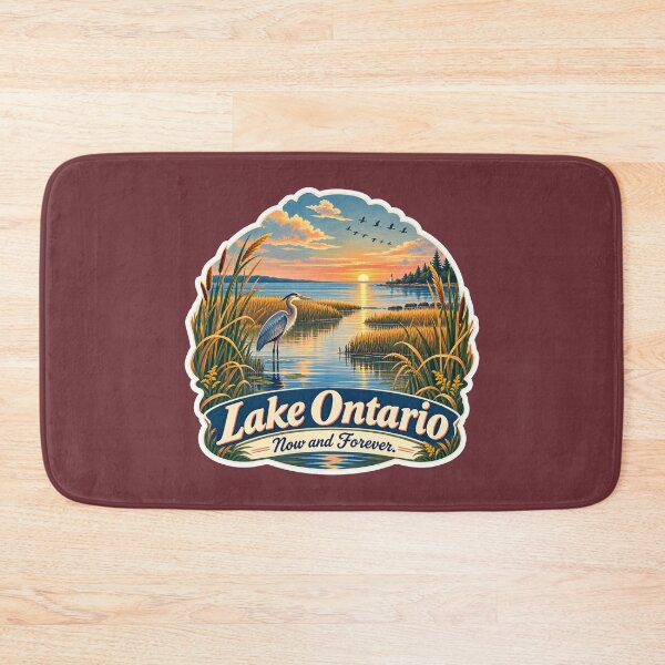 Item preview, Lake Ontario Forever Defending Canadian Sovereignty Scenic Prints designed and sold by PinUpPizzazz.