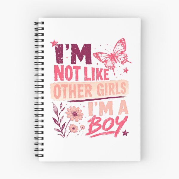 Item preview, I'm Not Like Other Girls I'm A Boy Transgender Boy Trans Man Gender Identity designed and sold by HumansStuck12.