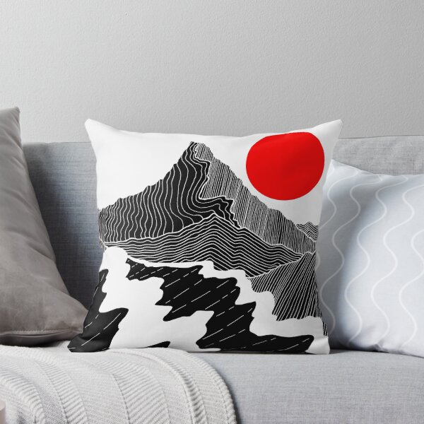 Item preview, Line mountain waves designed and sold by Swadeillustrations.