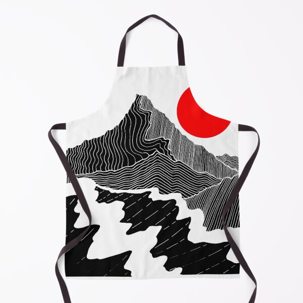 Item preview, Line mountain waves designed and sold by Swadeillustrations.