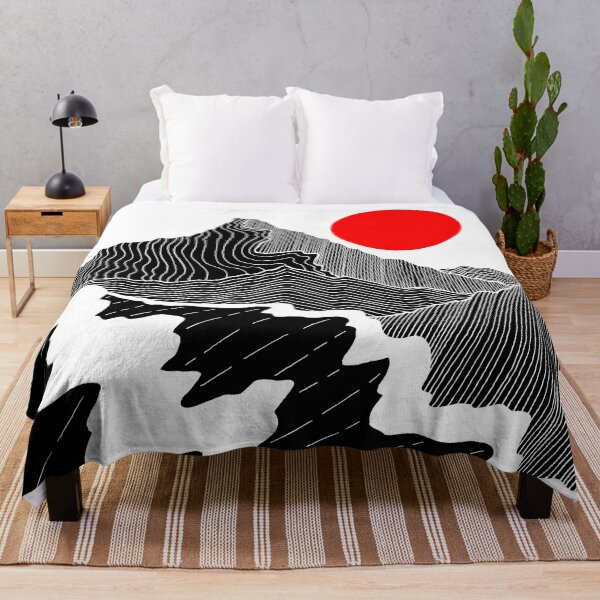 Item preview, Line mountain waves designed and sold by Swadeillustrations.