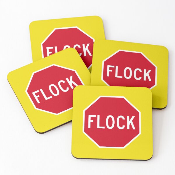 Item preview, Stop Flock (Word) designed and sold by Karate Octopus.
