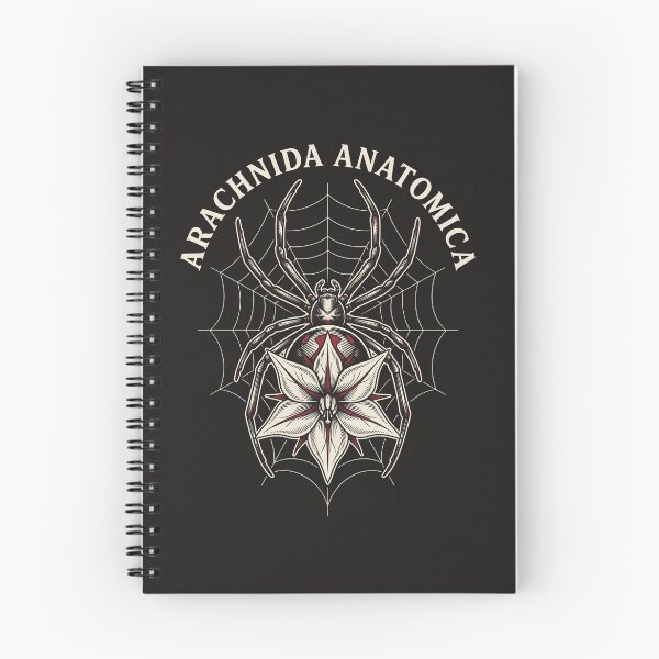 Item preview, Arachnida Anatomica - Botanical Line Art Dark Cottagecore designed and sold by SplashTastic.
