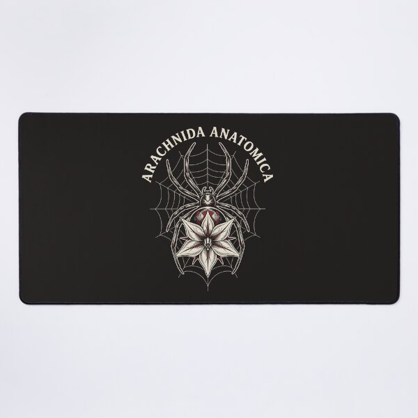 Item preview, Arachnida Anatomica - Botanical Line Art Dark Cottagecore designed and sold by SplashTastic.