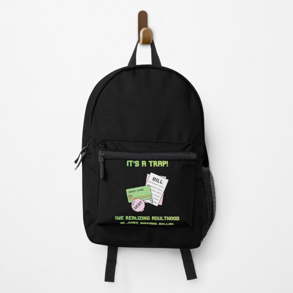 Item preview, Its A Trap Adulthood Bills Funny Sci Fi Parody designed and sold by Mircea786.