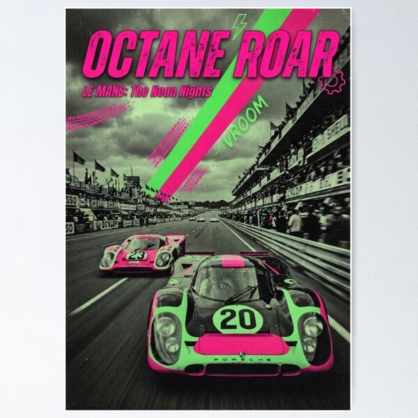 Item preview, Neon Nights on the Fast Lane designed and sold by Print Fiction.