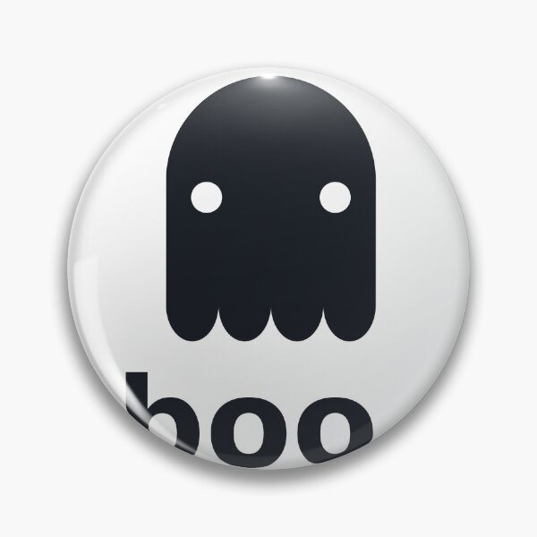 Item preview, Boo - Cute Minimalist Ghost Halloween designed and sold by cozycrowstudio.