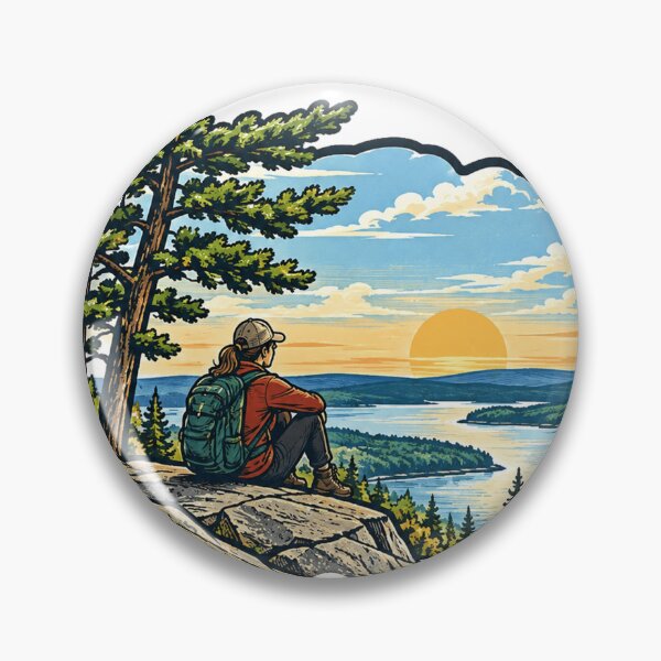 Item preview, Camden Hills State Park designed and sold by yunamaliskova.