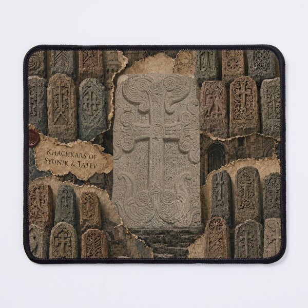 Item preview, Tatev and Syunik Khachkar Collage designed and sold by Qenlo.