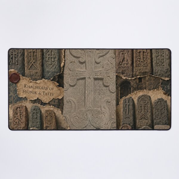 Item preview, Tatev and Syunik Khachkar Collage designed and sold by Qenlo.