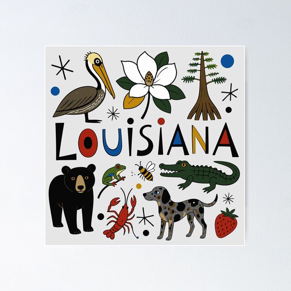 Item preview, Louisianan Critters and Wildlife designed and sold by taiche.