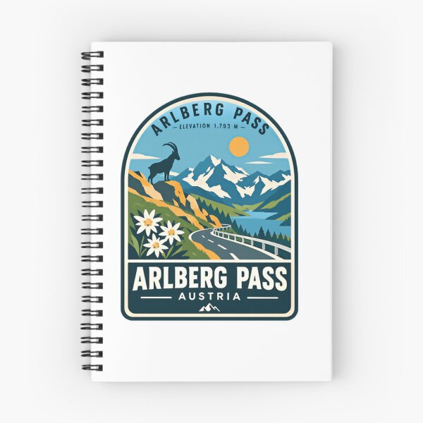 Item preview, Arlberg Pass Elevation 1,793 M Austria Mountain Hiking Travel Souvenir designed and sold by Simsimah26Parks.