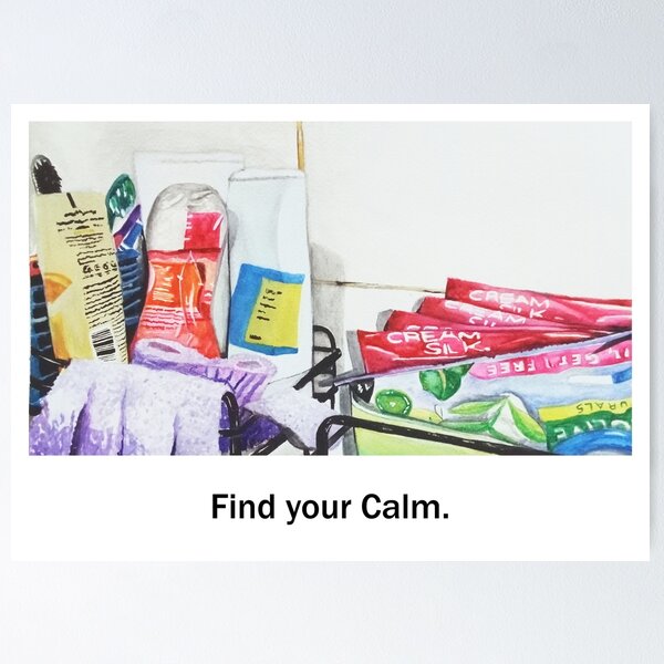 Item preview, Find your calm Artwork designed and sold by dadadoodles.