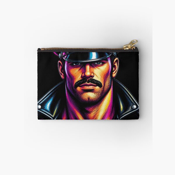 Item preview, Color Pop Gay Leather Daddy Copped Art Design designed and sold by ItsAKinkThing.