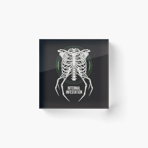 Item preview, Internal Infestation - Cyberpunk Techwear Dark Anatomy Graphic designed and sold by SplashTastic.