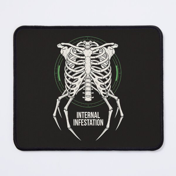 Item preview, Internal Infestation - Cyberpunk Techwear Dark Anatomy Graphic designed and sold by SplashTastic.