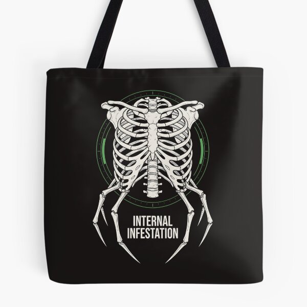 Item preview, Internal Infestation - Cyberpunk Techwear Dark Anatomy Graphic designed and sold by SplashTastic.