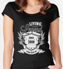 Living Legend Since 2000 Women's Fitted Scoop T-Shirt