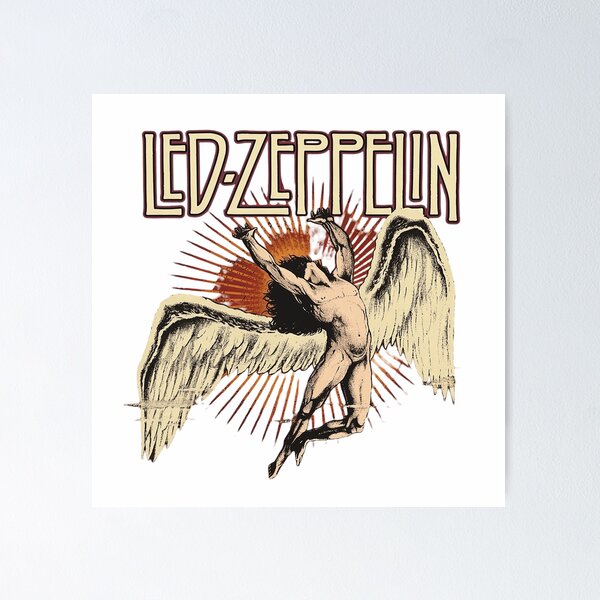Item preview, Led Zeppelin Swan Song Vintage Rock Design designed and sold by CristCarlo.