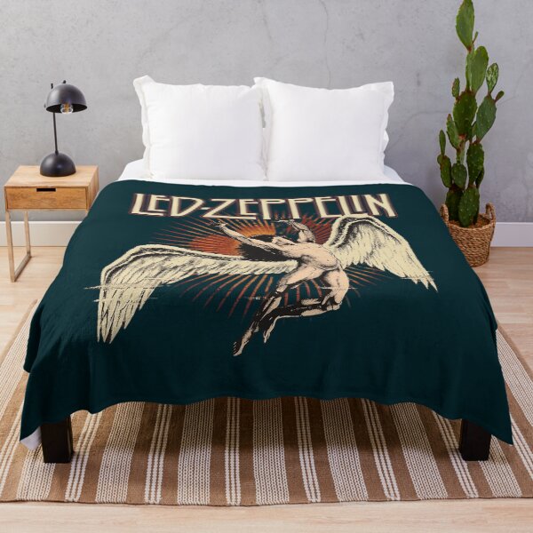Item preview, Led Zeppelin Swan Song Vintage Rock Design designed and sold by CristCarlo.