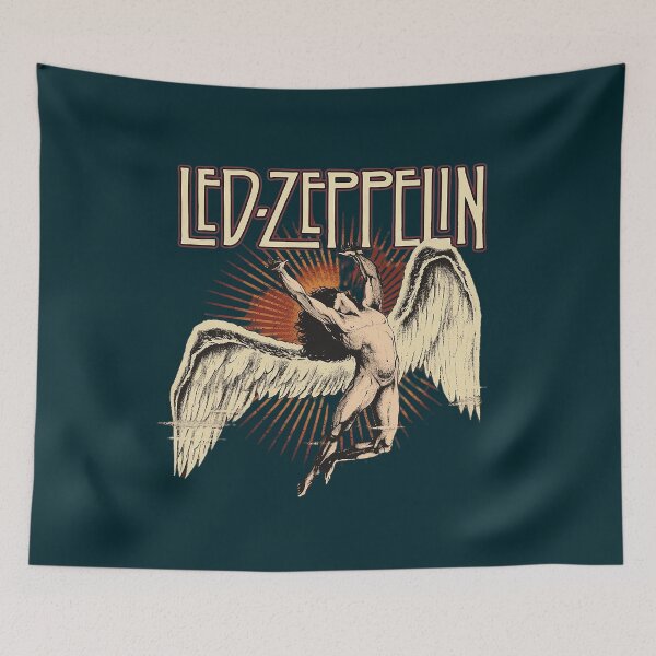 Item preview, Led Zeppelin Swan Song Vintage Rock Design designed and sold by CristCarlo.