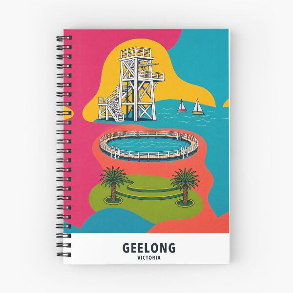Item preview, Geelong Eastern Beach Sea Baths and Corio Bay designed and sold by Print My Town.