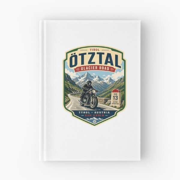 Item preview, Ötztal Glacier Road Tirol Austria Alpine Adventure Motorcycle Travel designed and sold by Star3NowForMe.
