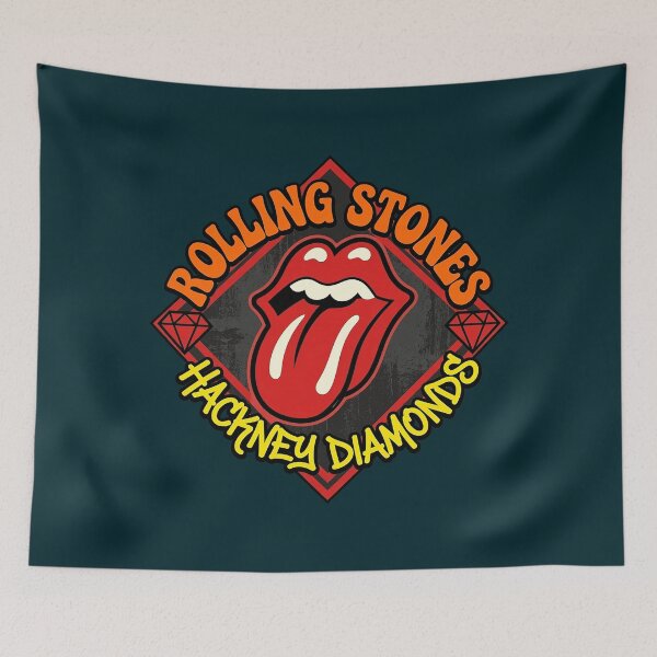 Item preview, Rolling Stones Hackney Diamonds Classic Tongue Logo designed and sold by CristCarlo.