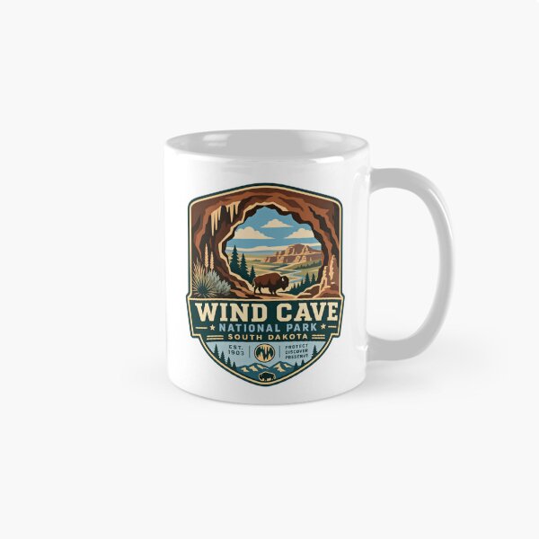Item preview, Wind Cave National Park South Dakota Travel Explore Outdoors designed and sold by Simsimah26Parks.