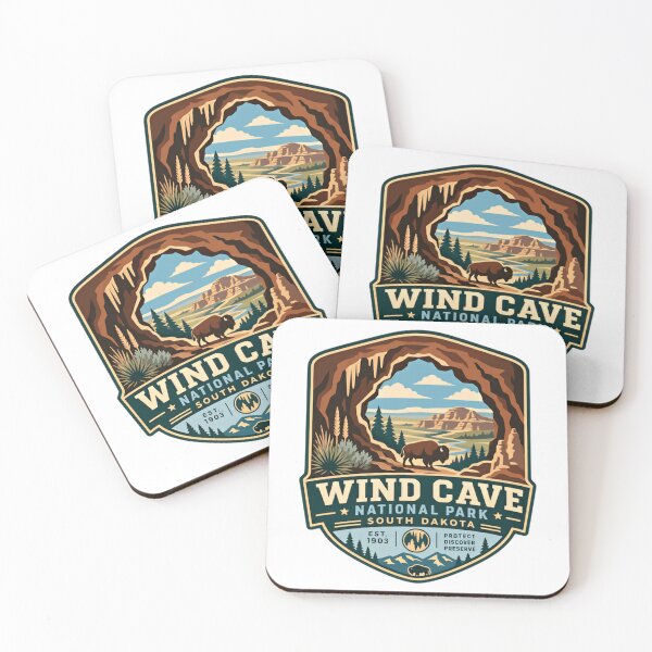 Item preview, Wind Cave National Park South Dakota Travel Explore Outdoors designed and sold by Simsimah26Parks.