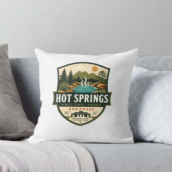 Item preview, Hot Springs National Park Arkansas Est. 1921 America's First National Park Travel Souvenir United States designed and sold by Star3NowForMe.