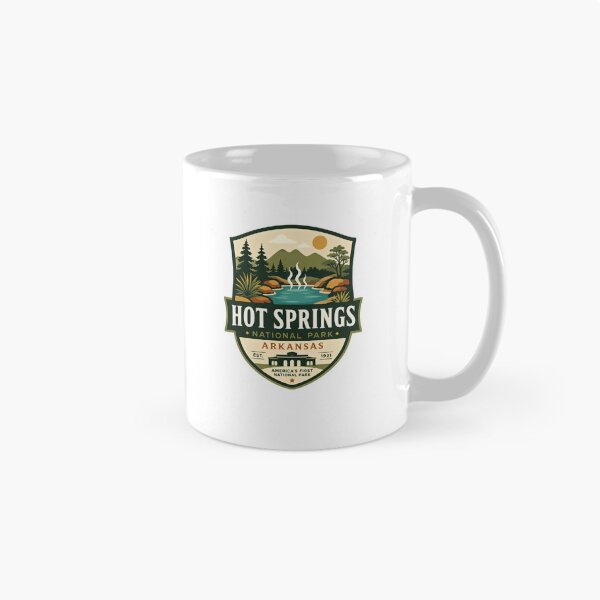Item preview, Hot Springs National Park Arkansas Est. 1921 America's First National Park Travel Souvenir United States designed and sold by Star3NowForMe.