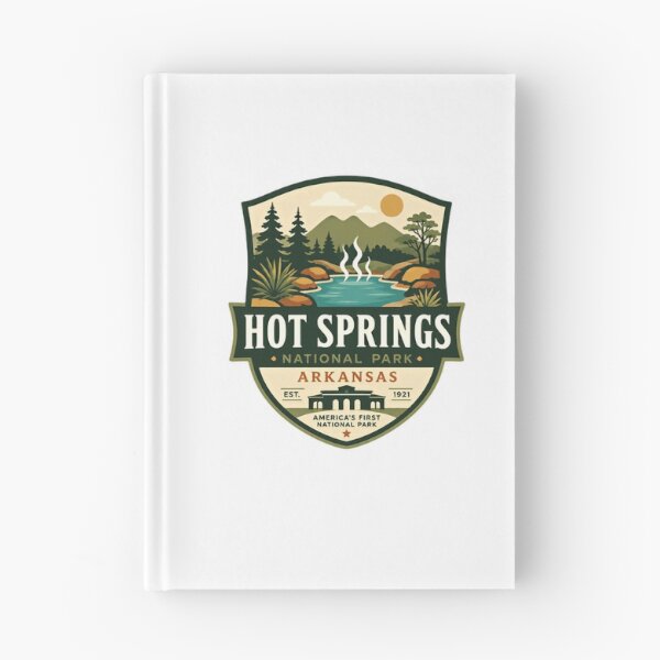 Item preview, Hot Springs National Park Arkansas Est. 1921 America's First National Park Travel Souvenir United States designed and sold by Star3NowForMe.