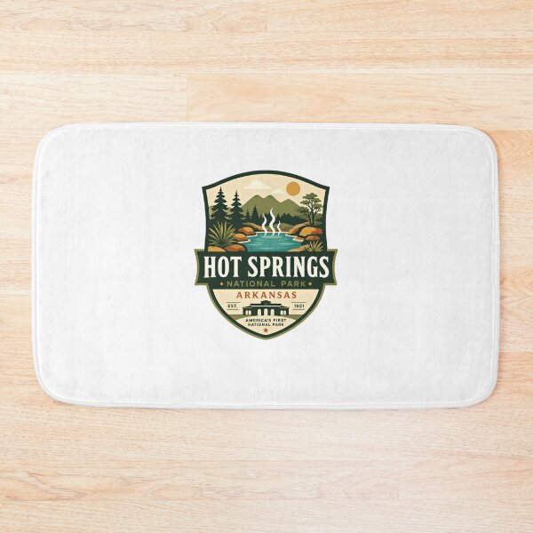 Item preview, Hot Springs National Park Arkansas Est. 1921 America's First National Park Travel Souvenir United States designed and sold by Star3NowForMe.