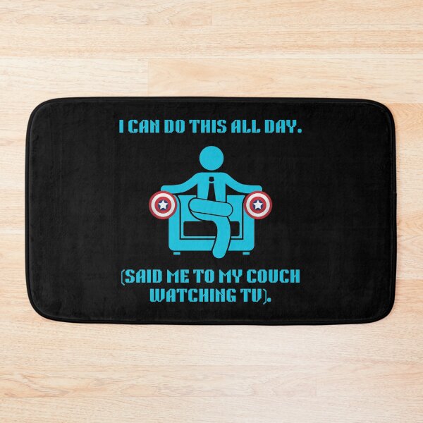 Item preview, I Can Do This All Day Couch Funny Movie Parody designed and sold by Mircea786.