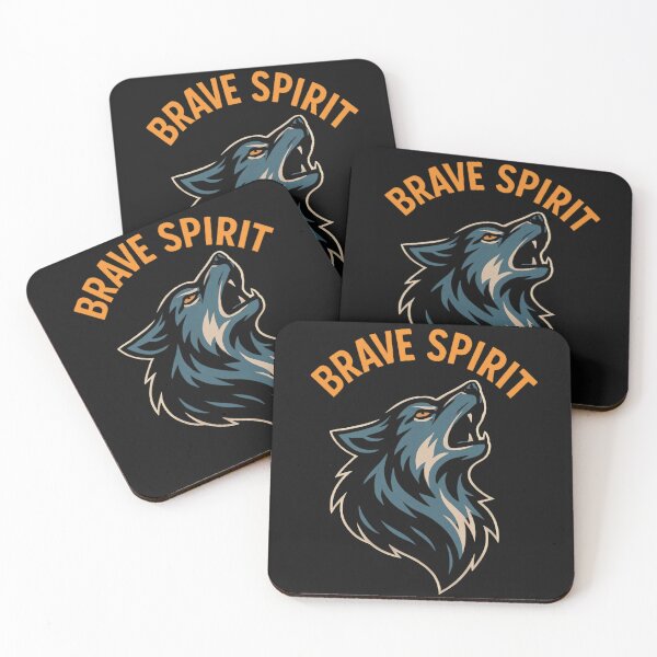 Item preview, Brave Spirit - wolf designed and sold by GUNAPRIYAA.