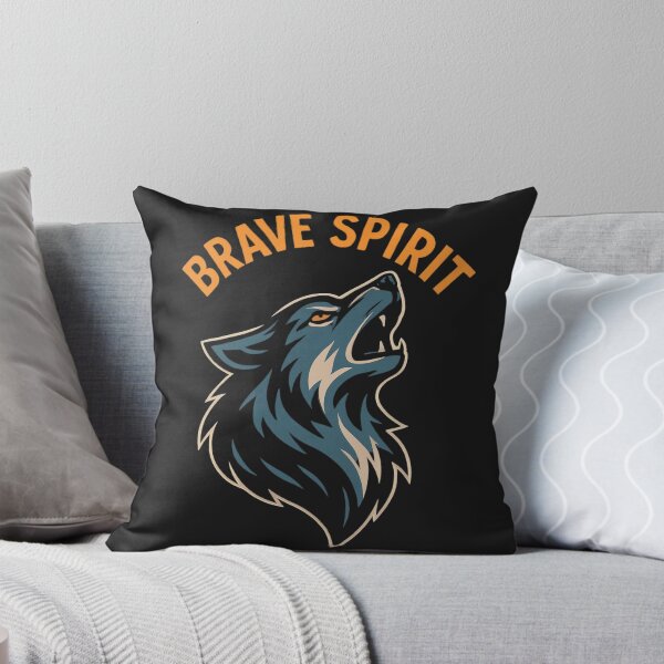 Item preview, Brave Spirit - wolf designed and sold by GUNAPRIYAA.